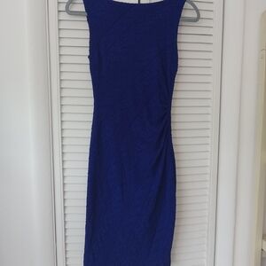 Cache Royal Blue Midi Dress